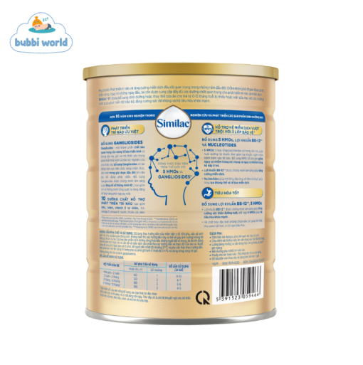 Sữa Similac 0+ 850g (0-12 tháng)