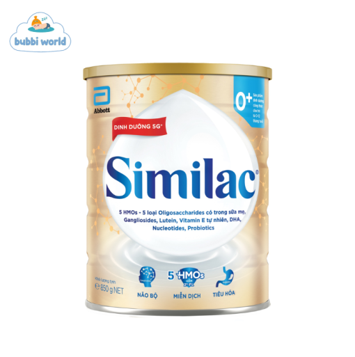 Sữa Similac 0+ 850g (0-12 tháng)